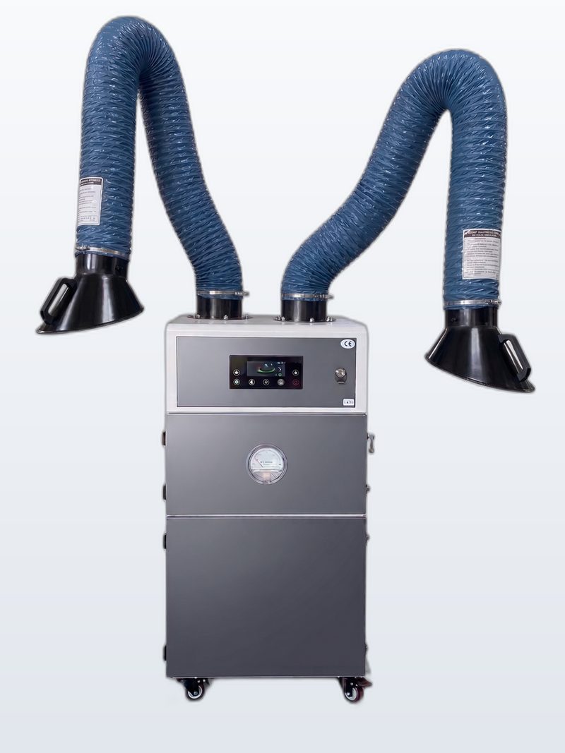 Reborix FH-8/8S welding fume extractor with washable PTFE membrane cartridges